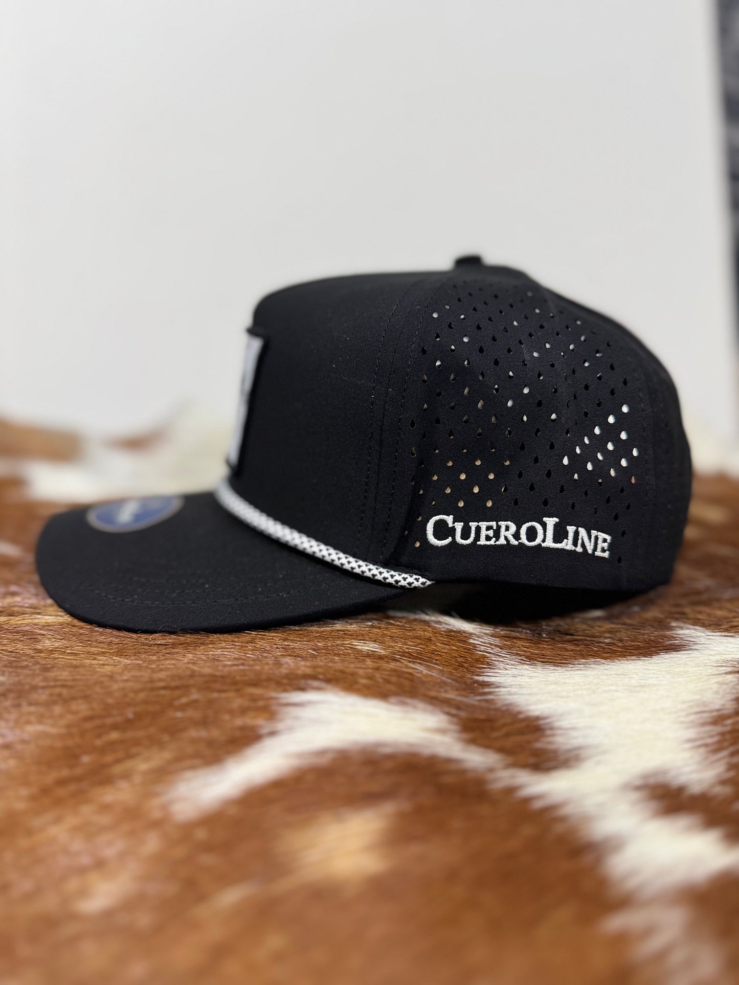 Black Vaquero Rope Cap