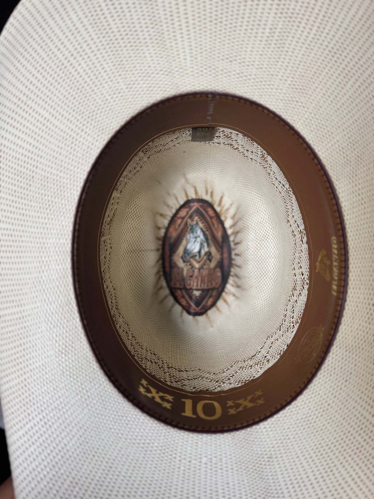 EL CANELO COLLECTION-BANGORA STRAW HAT