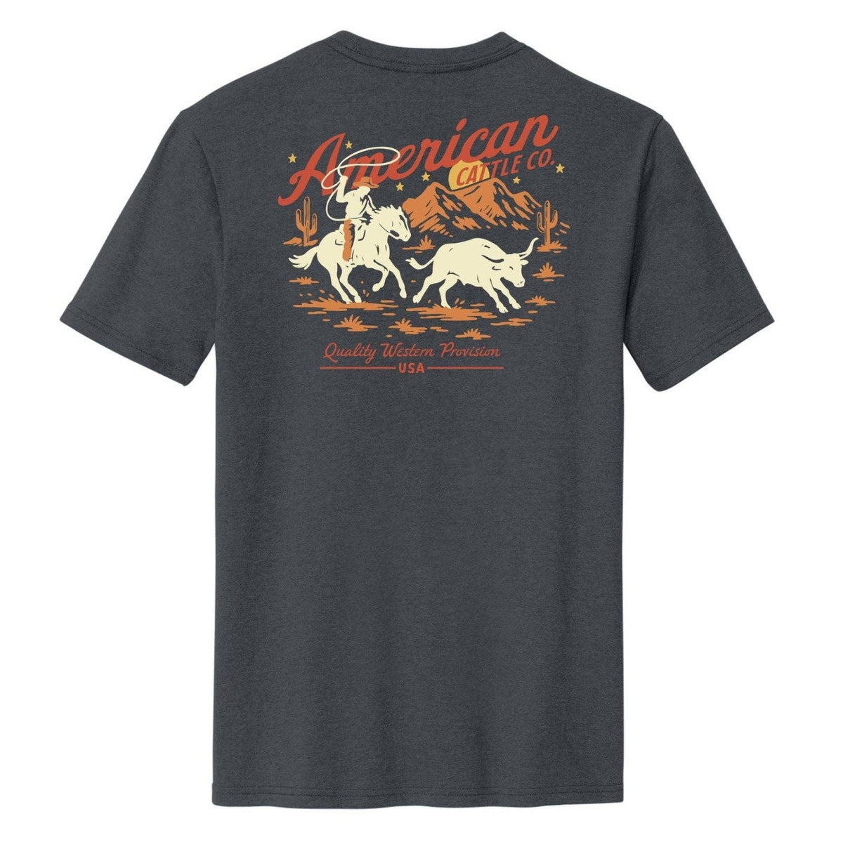 Frontier Tee: Charcoal / LG