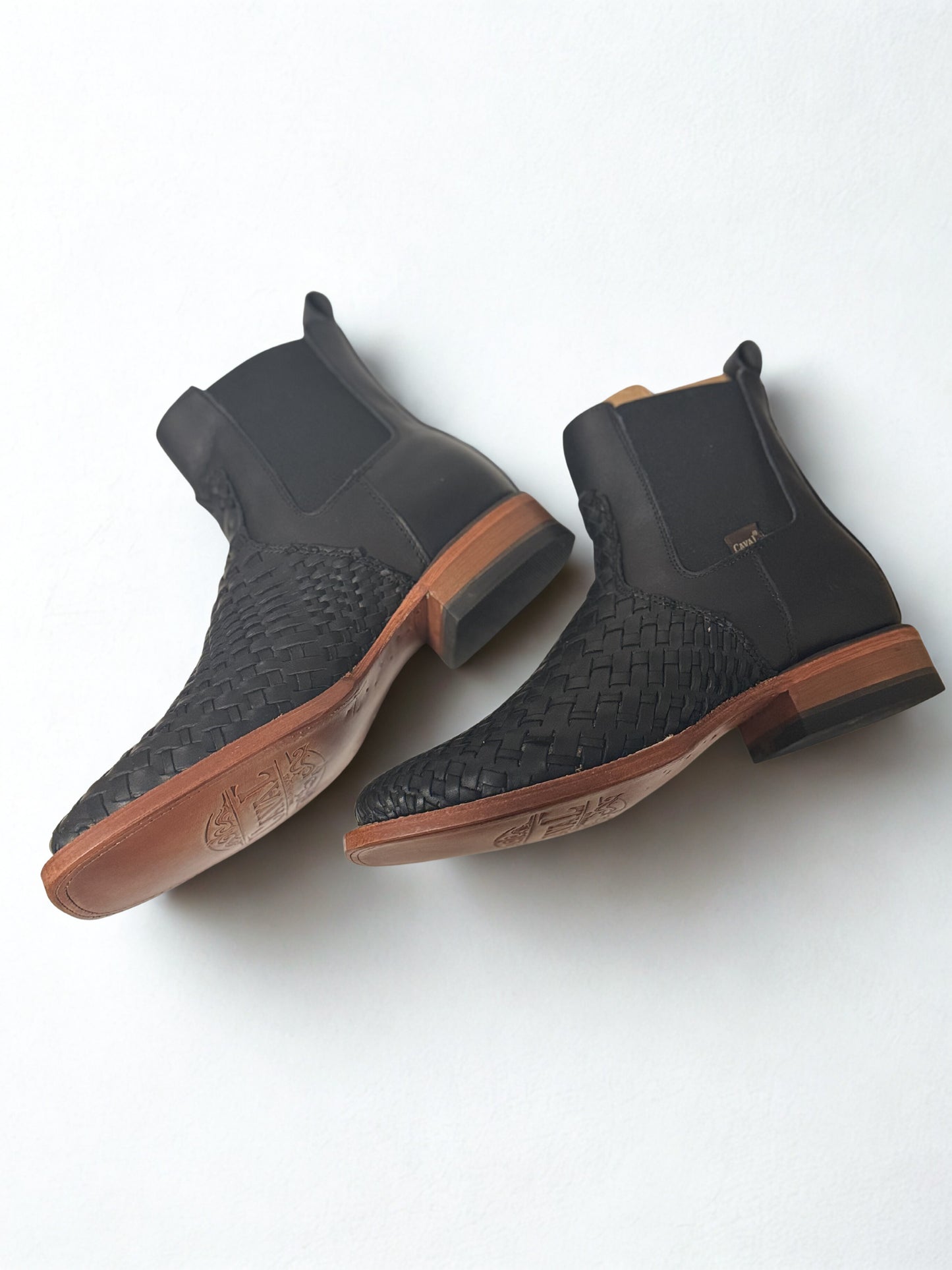 Tejido Graso Ankle Boot-Black