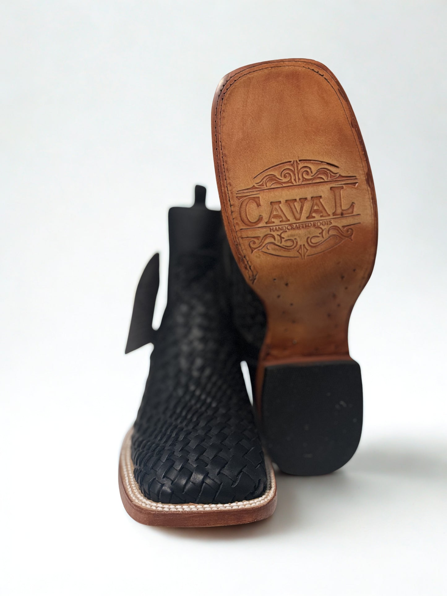 Tejido Graso Ankle Boot-Black