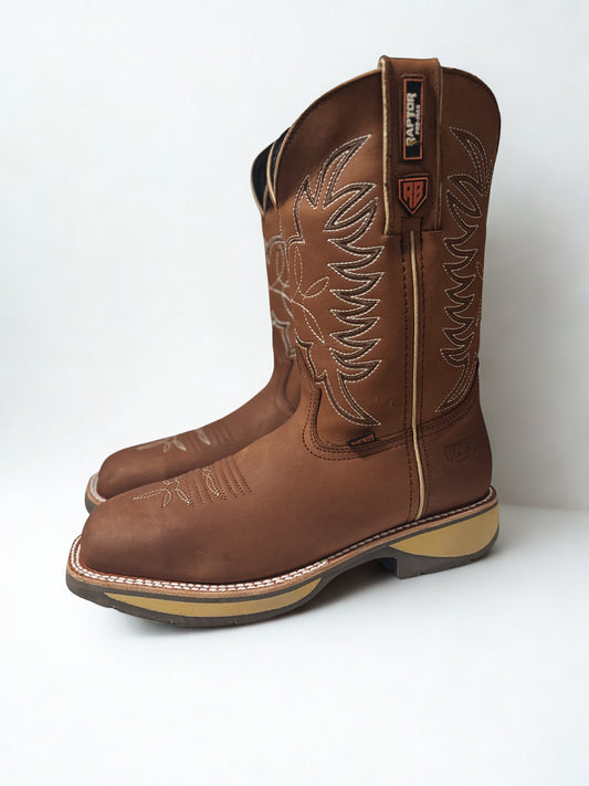 Crazy Horse Steel Toe Work Boots