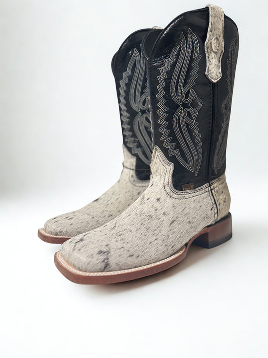 Cowhide Square Toe