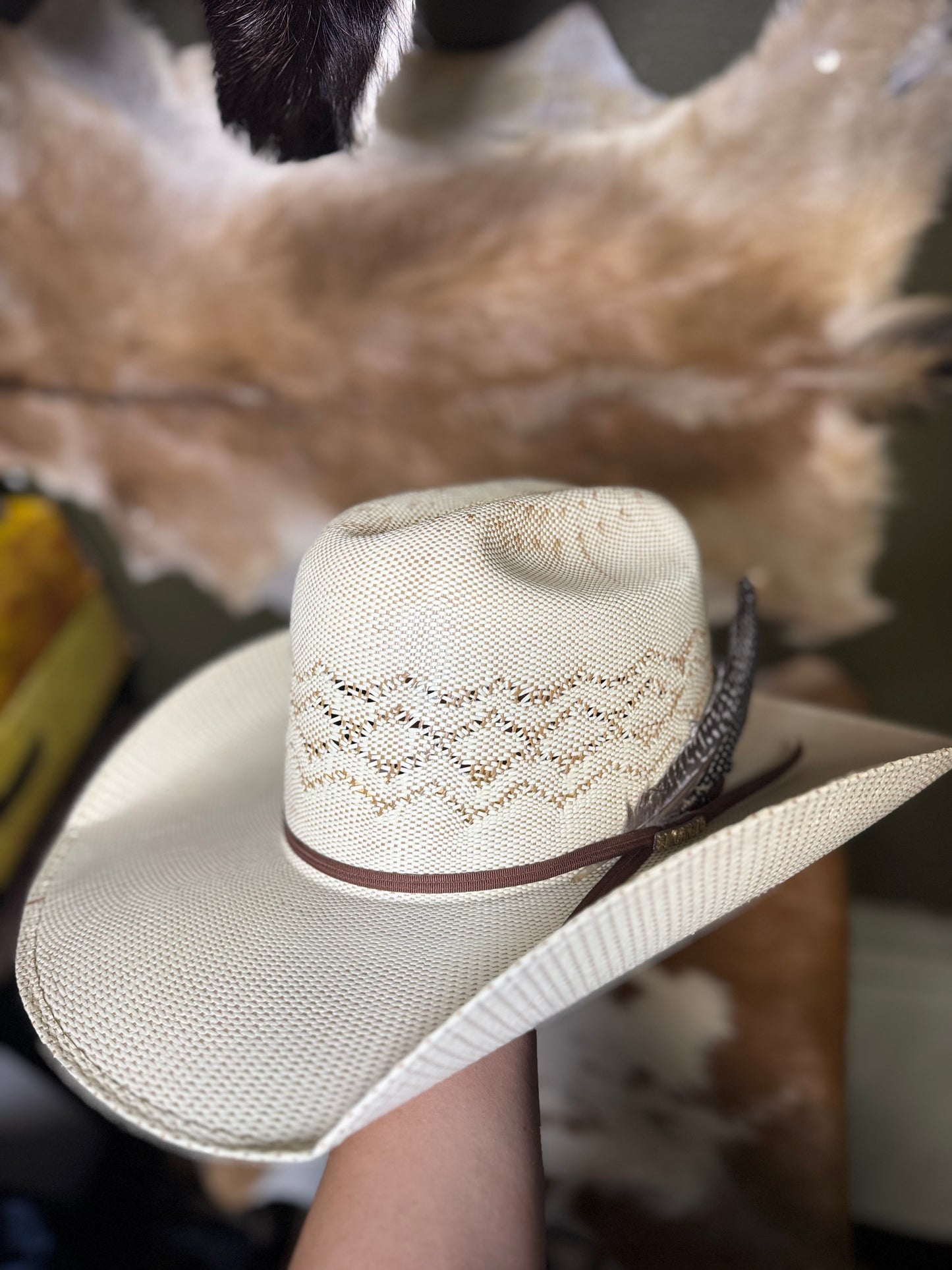 EL CANELO COLLECTION-BANGORA STRAW HAT