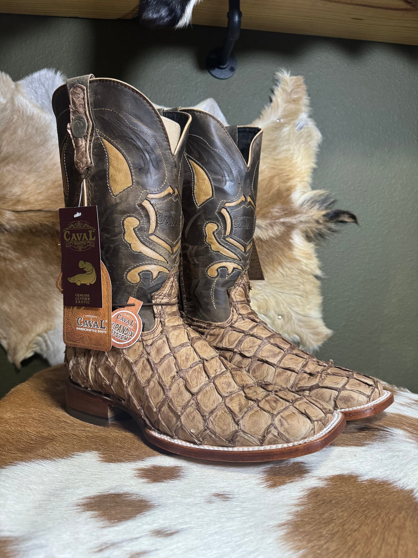 Honey-Pirarucu Boots