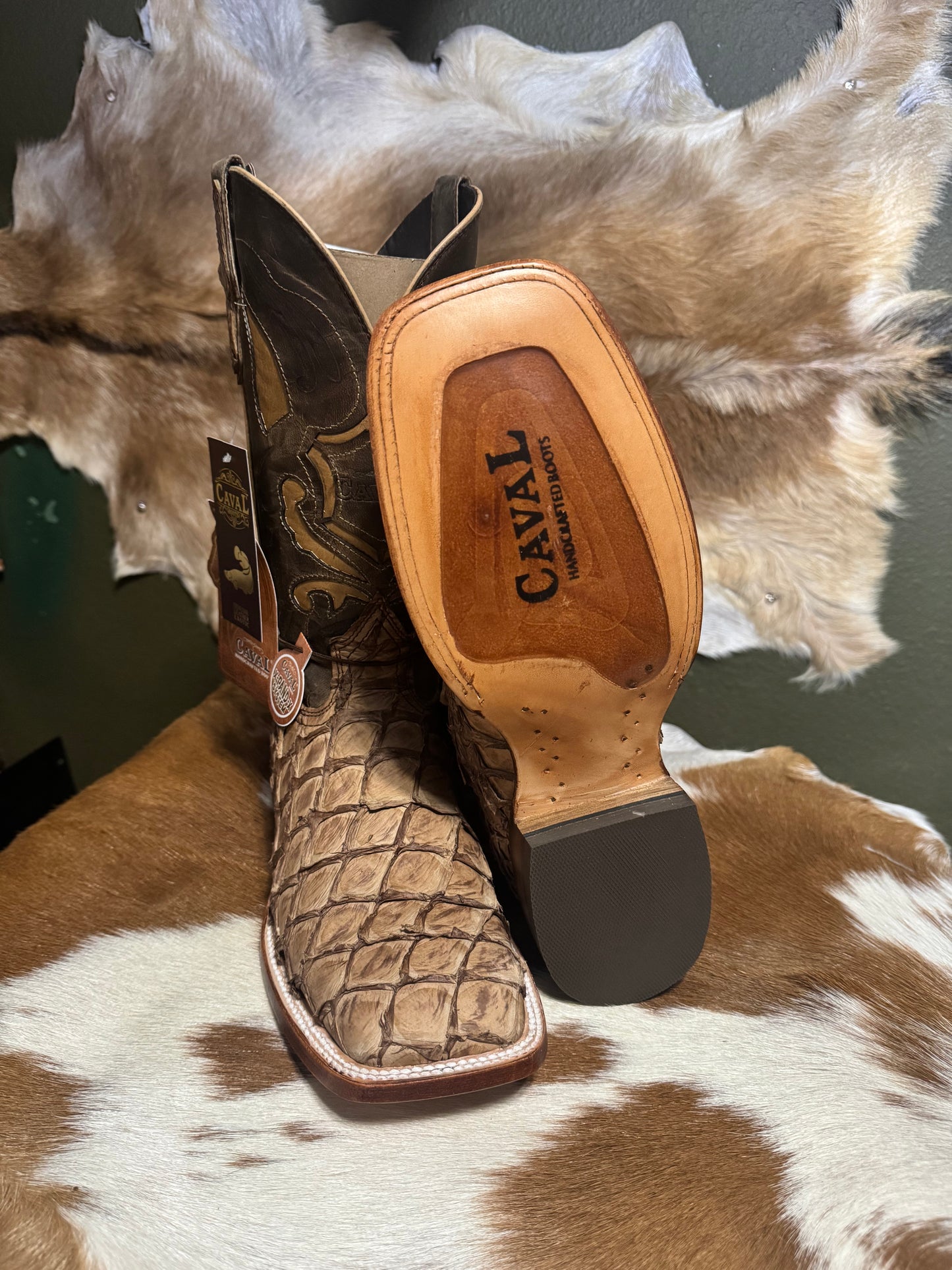 Honey-Pirarucu Boots
